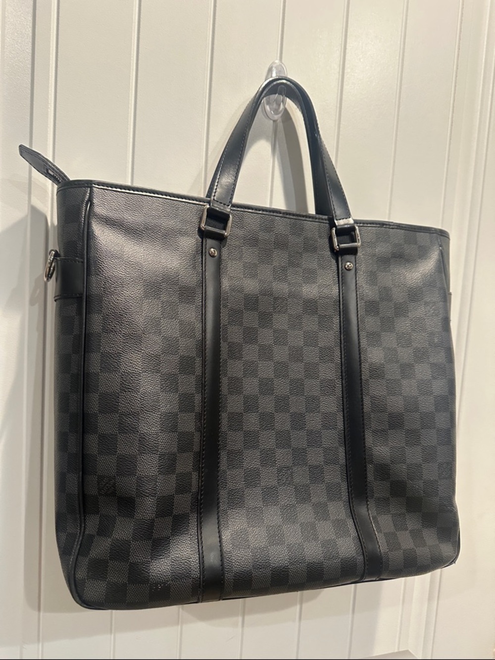 Louis Vuitton Black Damier Graphite Shoulder Bag